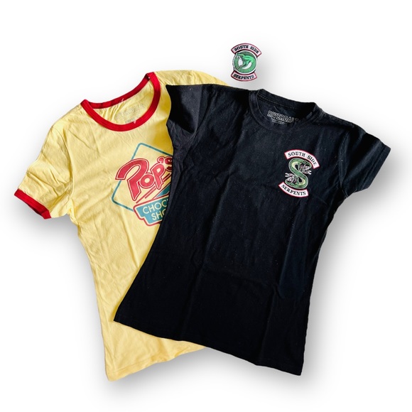 Bundle of 3 RIVERDALE items: Patch and Two T-shirts, Size S - Picture 1 of 12